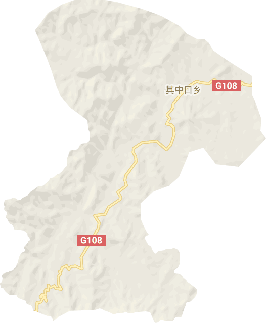 其中口乡电子地图