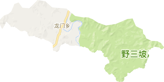 龙门乡电子地图