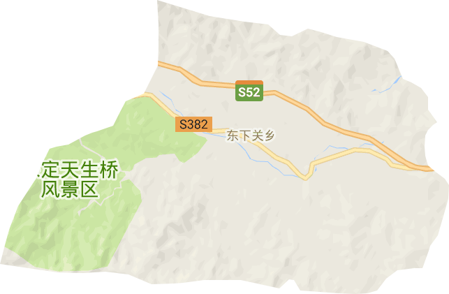 天生桥镇电子地图