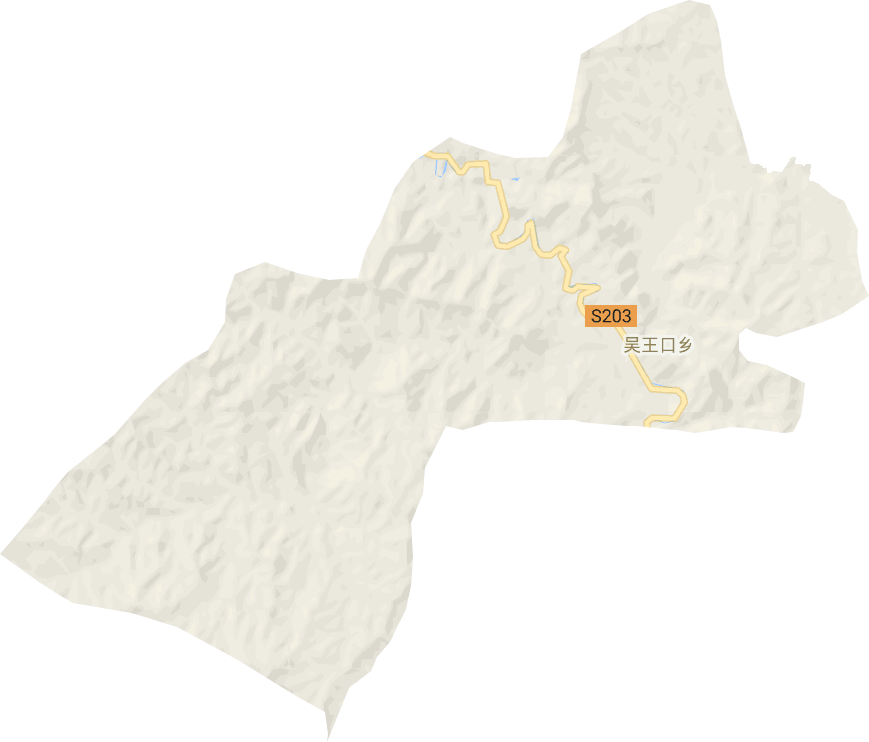 吴王口乡电子地图
