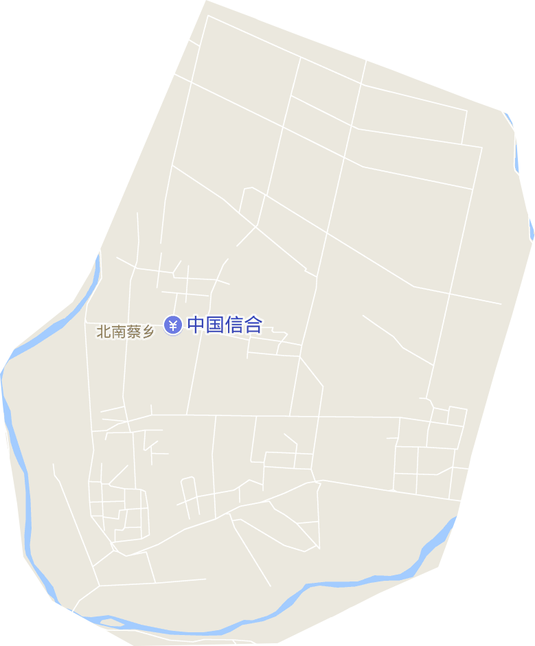 北南蔡乡电子地图