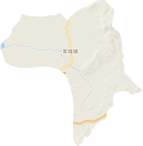 军城镇电子地图