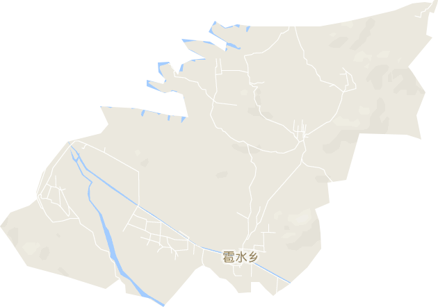 雹水乡电子地图