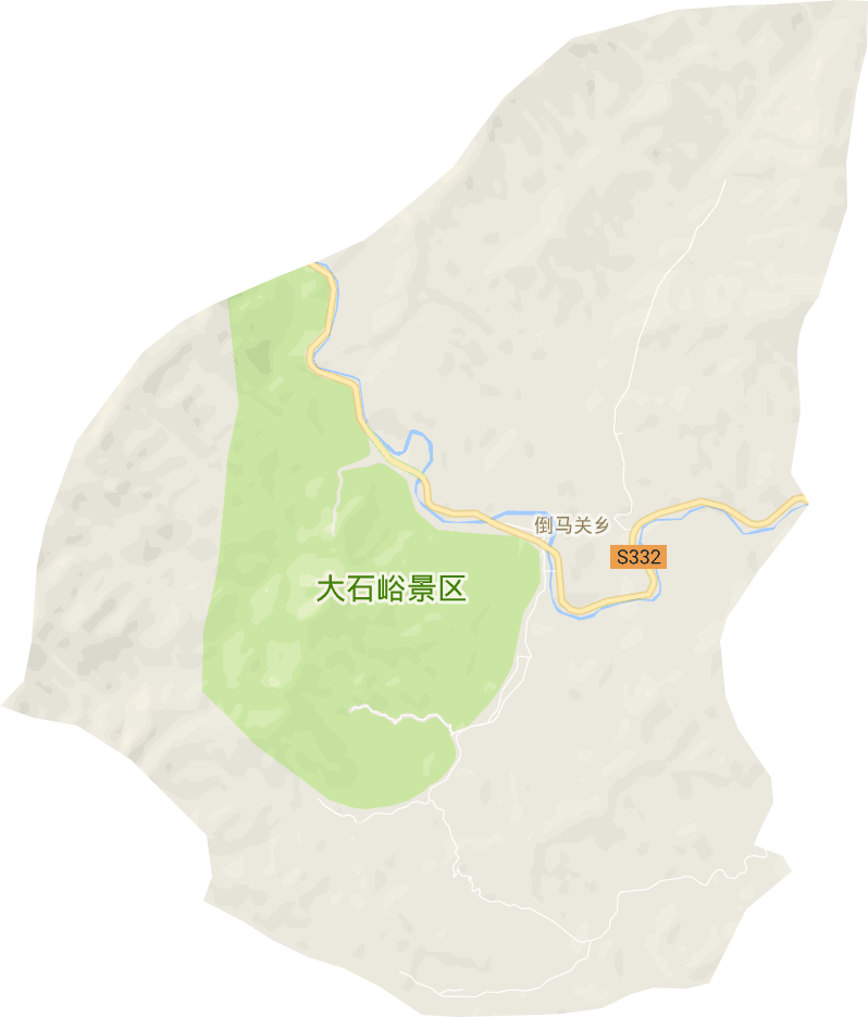 倒马关乡电子地图