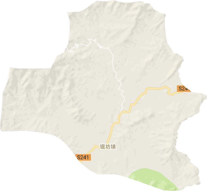 银坊镇电子地图