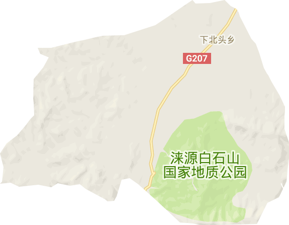 白石山镇电子地图