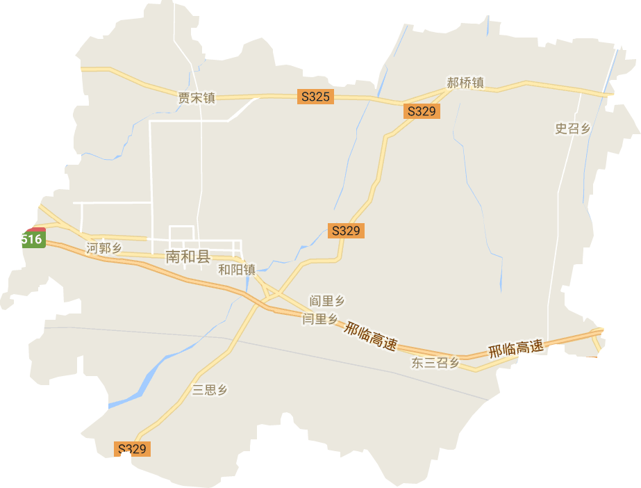 南和区电子地图