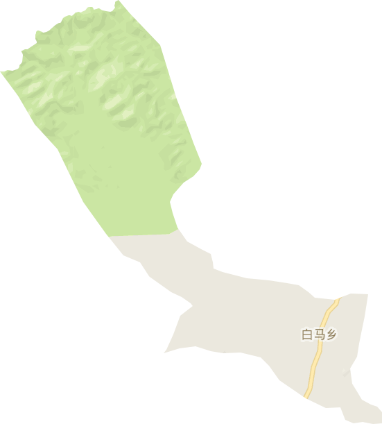 白马乡电子地图
