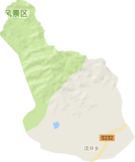 流井乡电子地图