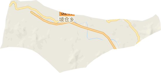 坡仓乡电子地图