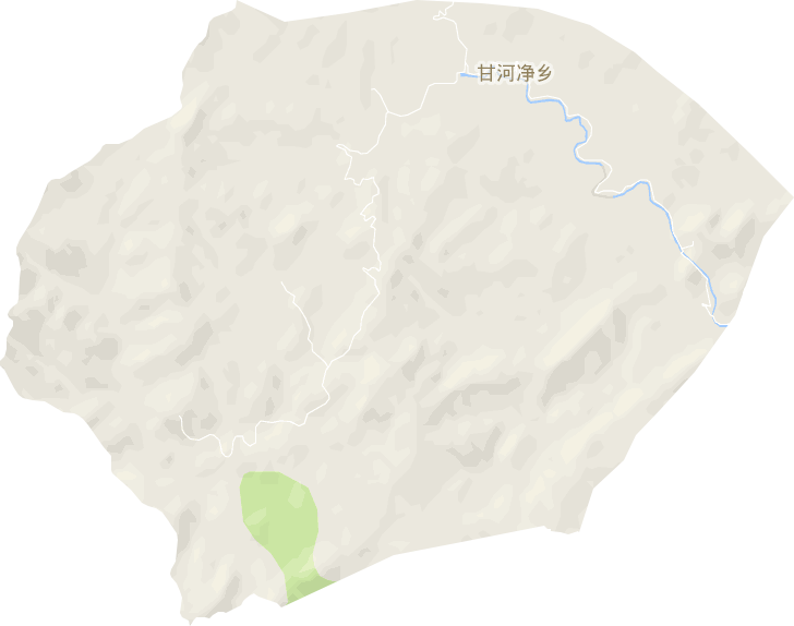甘河净乡电子地图