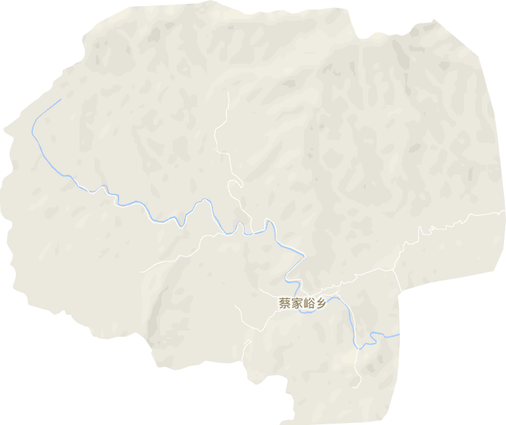 蔡家峪乡电子地图