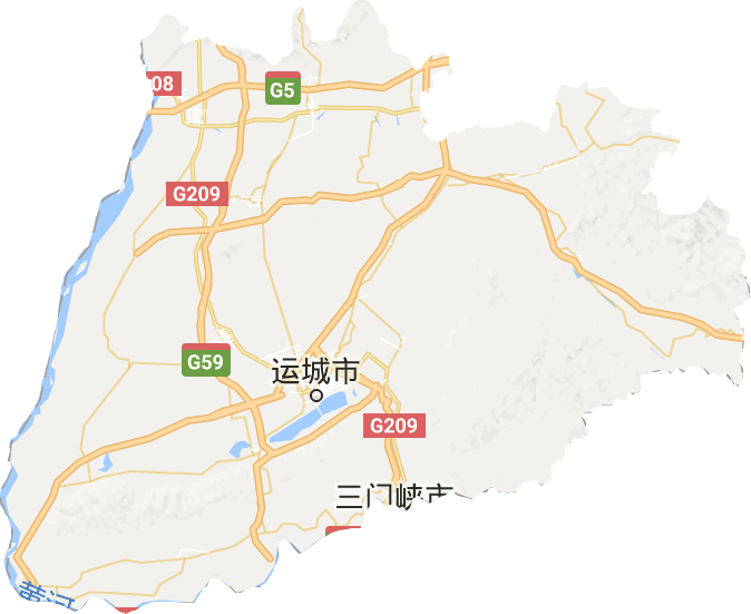 运城市电子地图