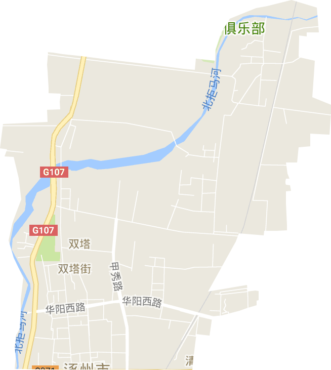 双塔街道电子地图