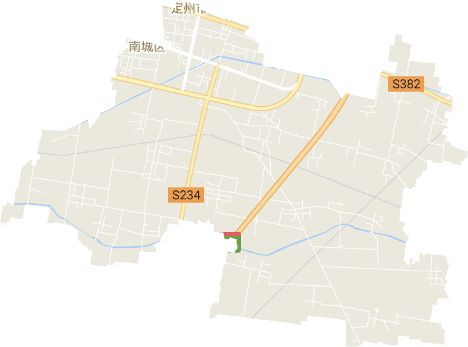 南城区街道电子地图