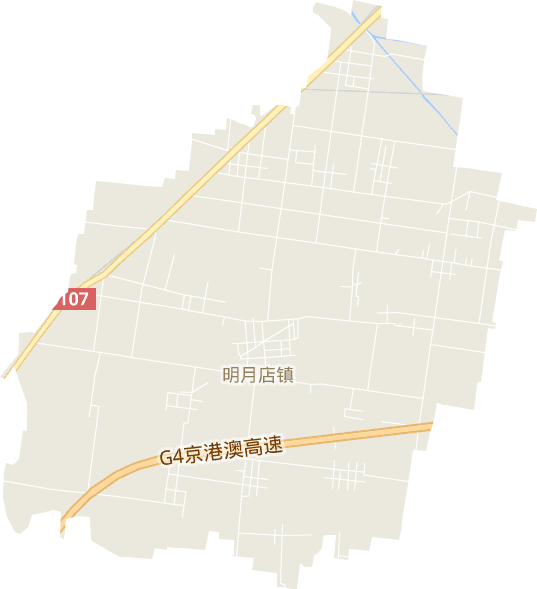 明月店镇电子地图