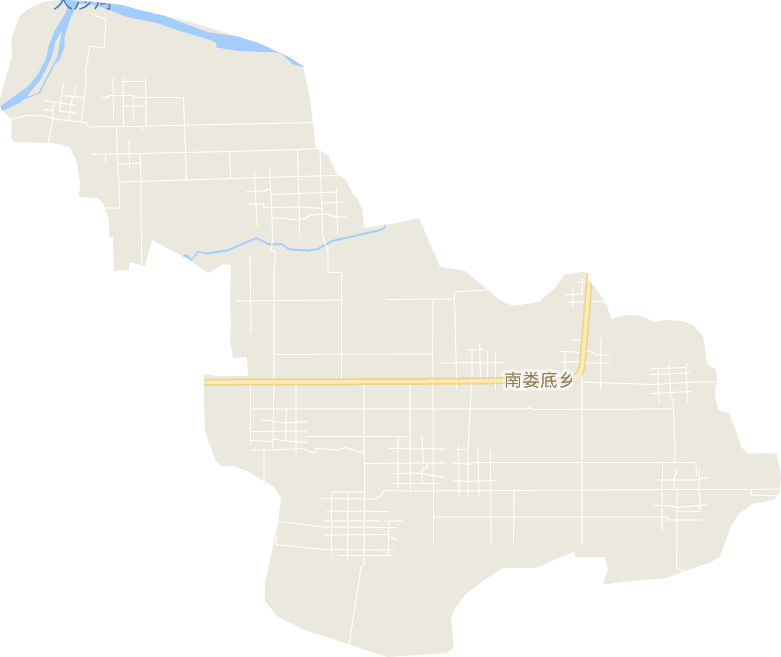 南娄底乡电子地图