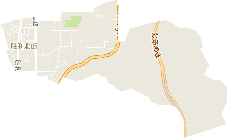 胜利北路街道电子地图