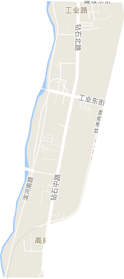 工业路街道电子地图