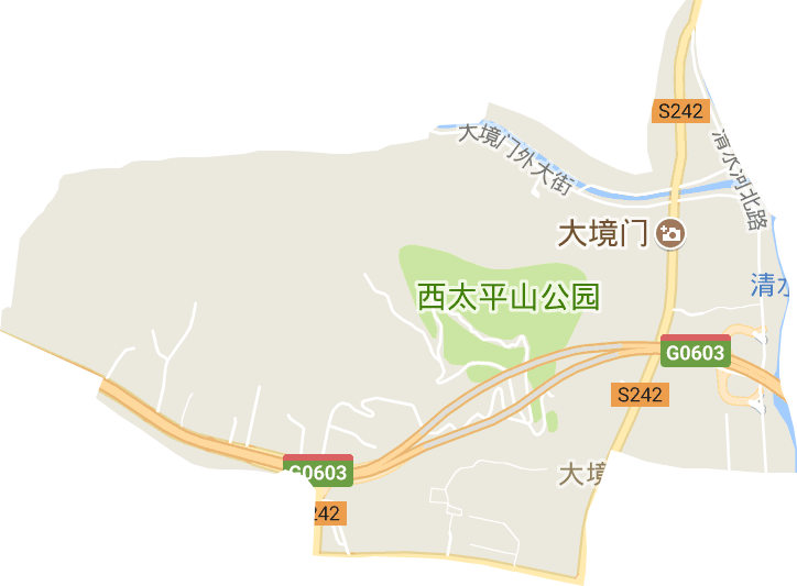 大境门街道电子地图