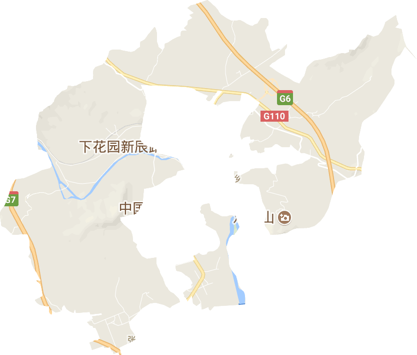 花园乡电子地图