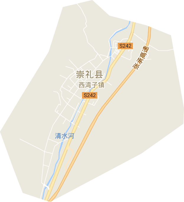 西湾子街道电子地图