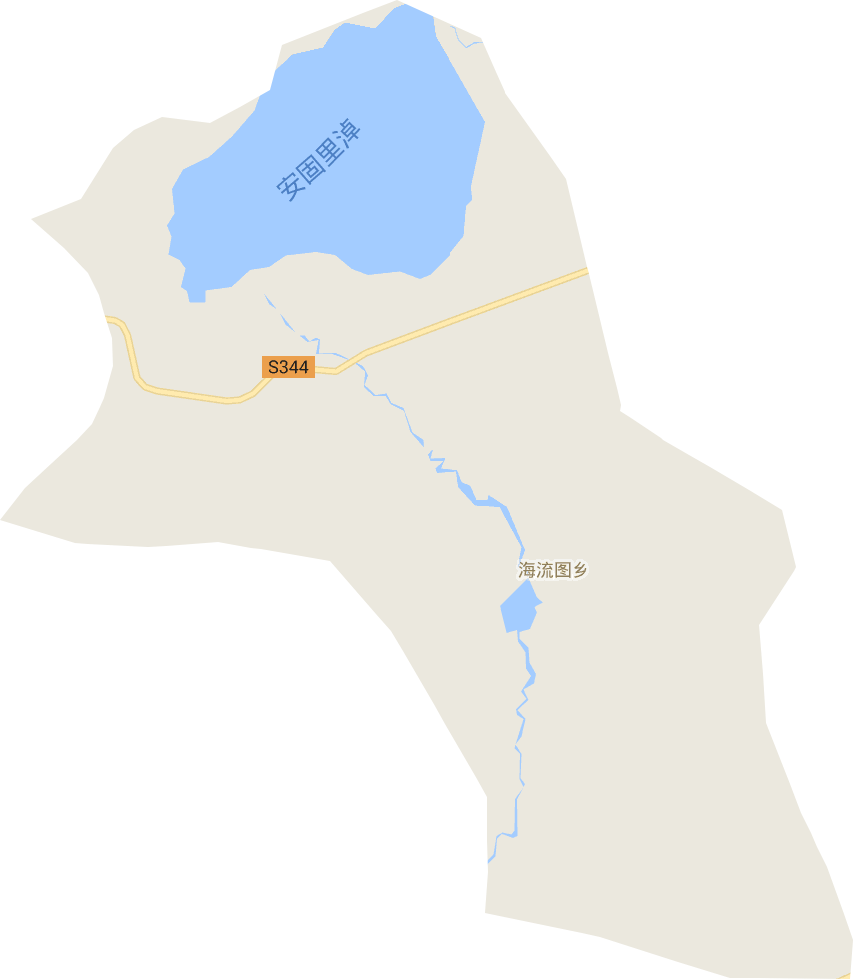 海流图乡电子地图
