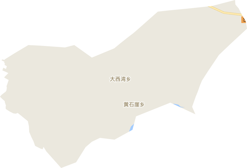 大西湾乡电子地图
