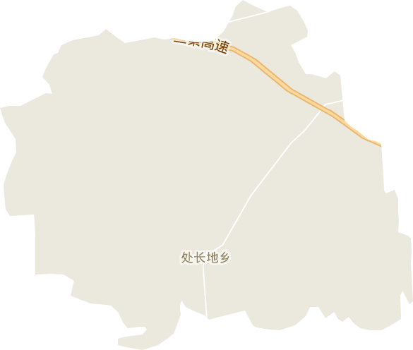 处长地乡电子地图