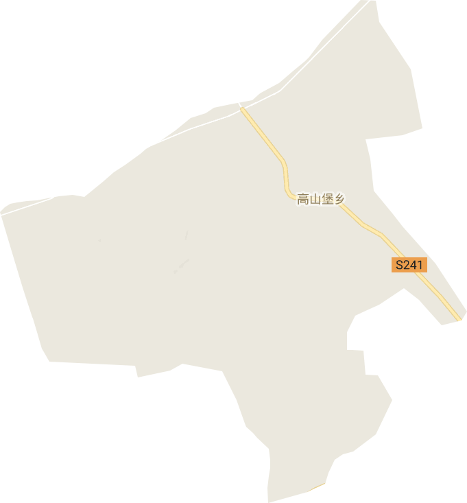 高山堡乡电子地图