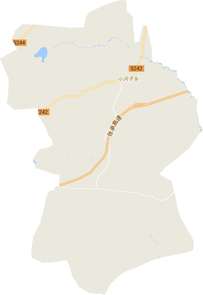 小河子乡电子地图