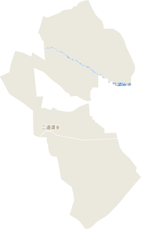 二道渠乡电子地图