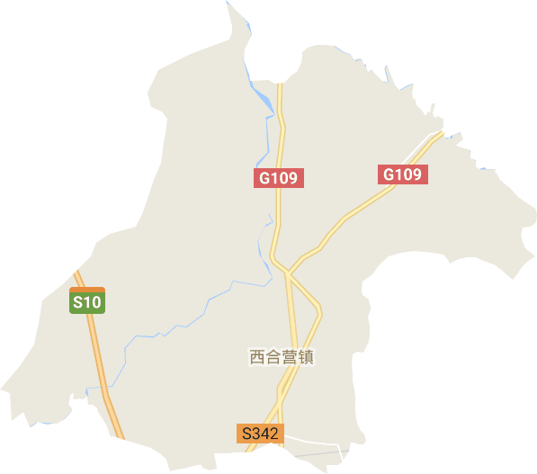 西合营镇电子地图