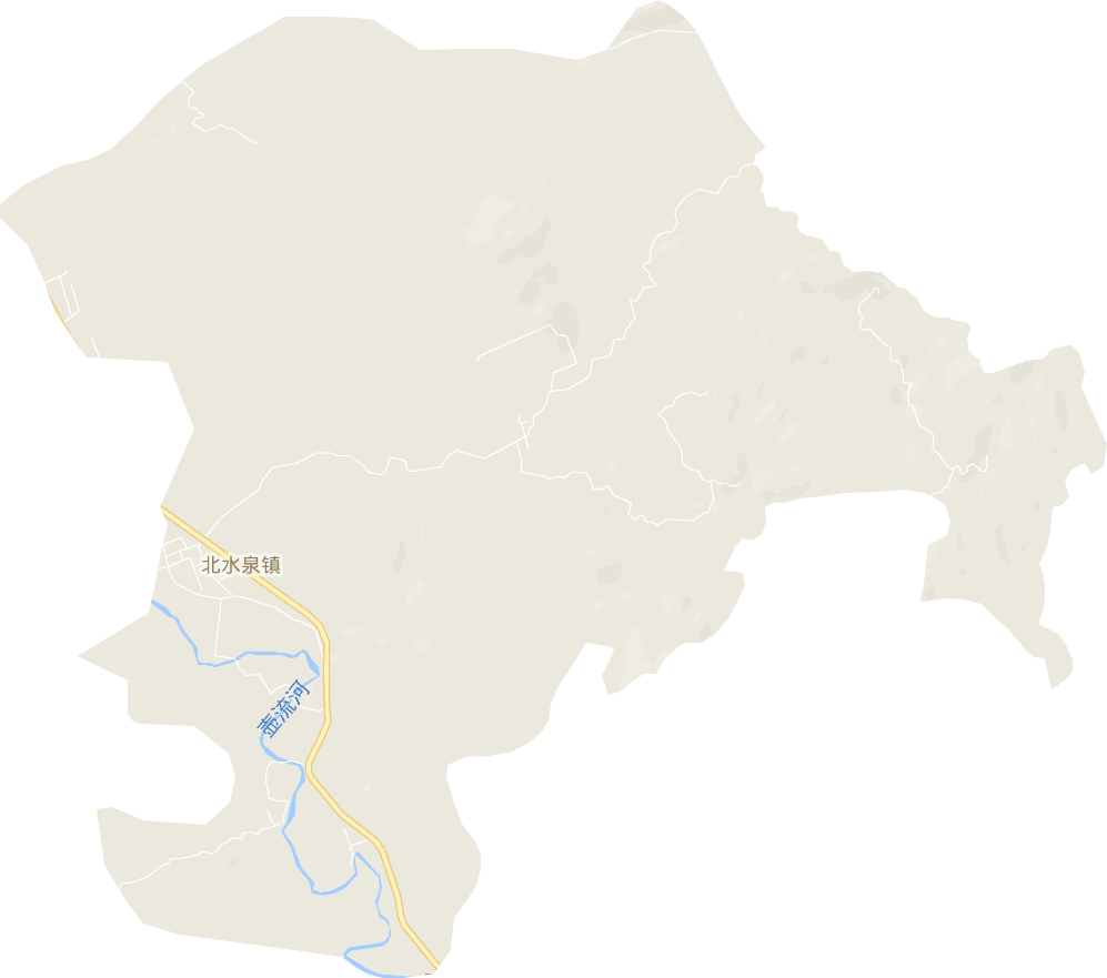 北水泉镇电子地图