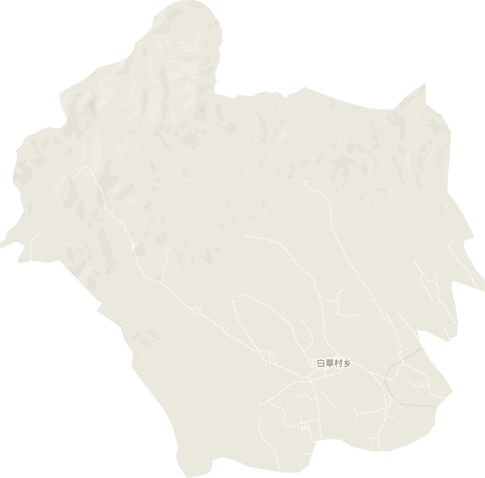 白草村乡电子地图