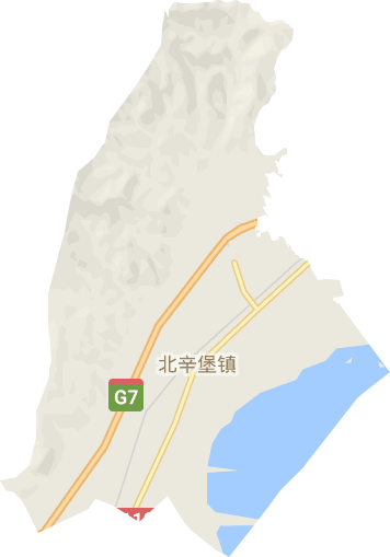 北辛堡镇电子地图