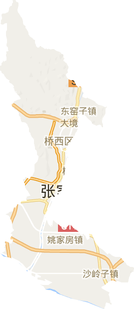 桥西区电子地图