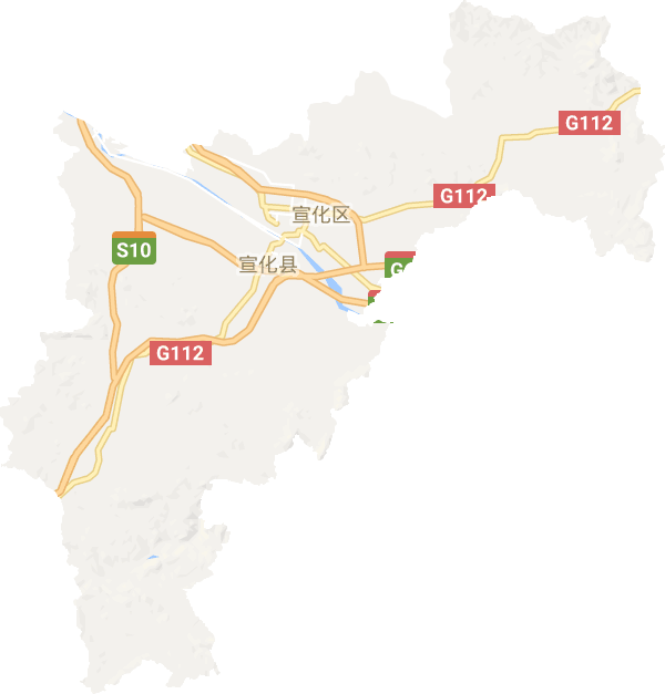宣化区电子地图