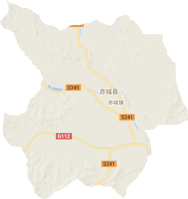 赤城镇电子地图