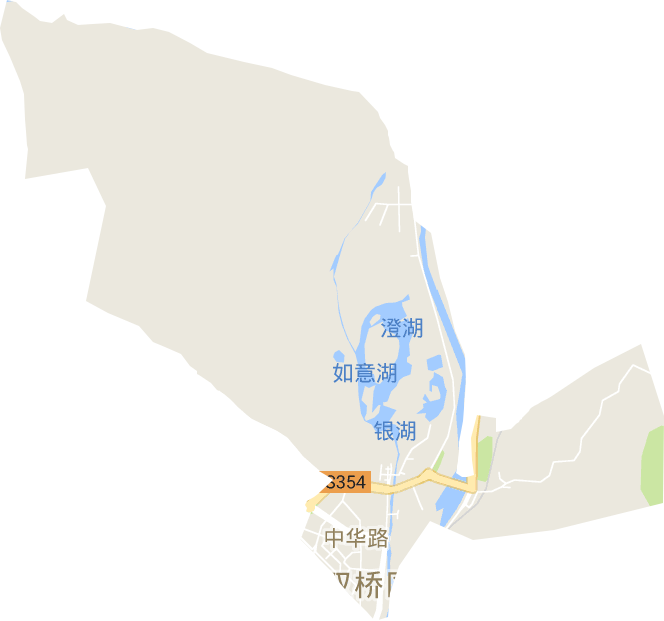 中华路街道电子地图
