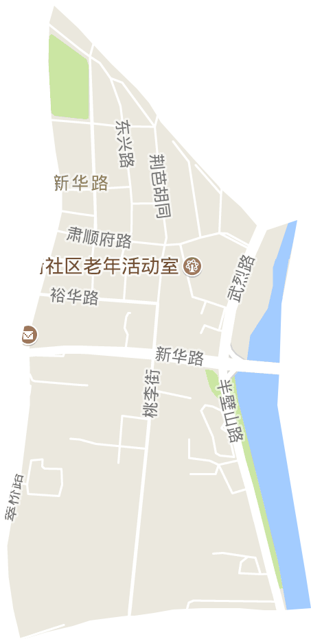 新华路街道电子地图