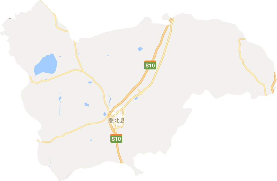 张北县电子地图