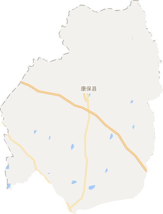 康保县电子地图