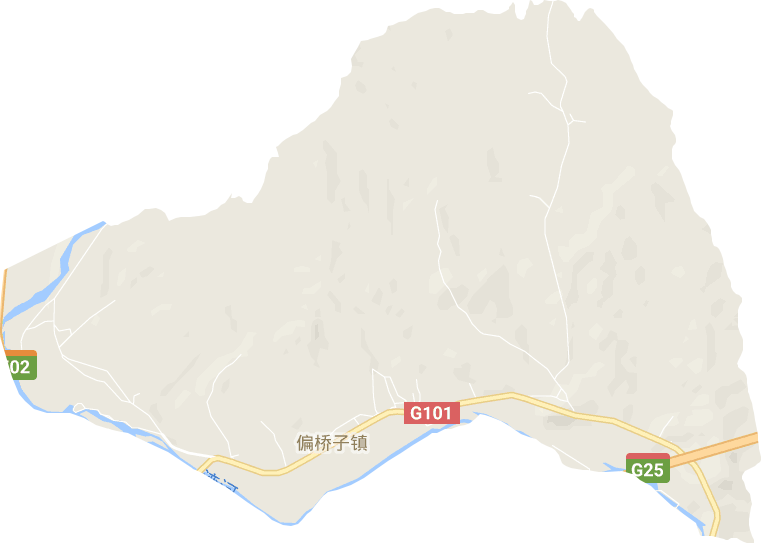 偏桥子镇电子地图