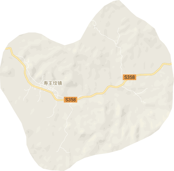 寿王坟镇电子地图