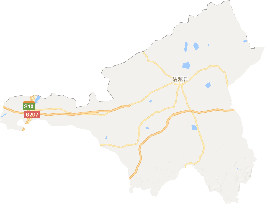 沽源县电子地图