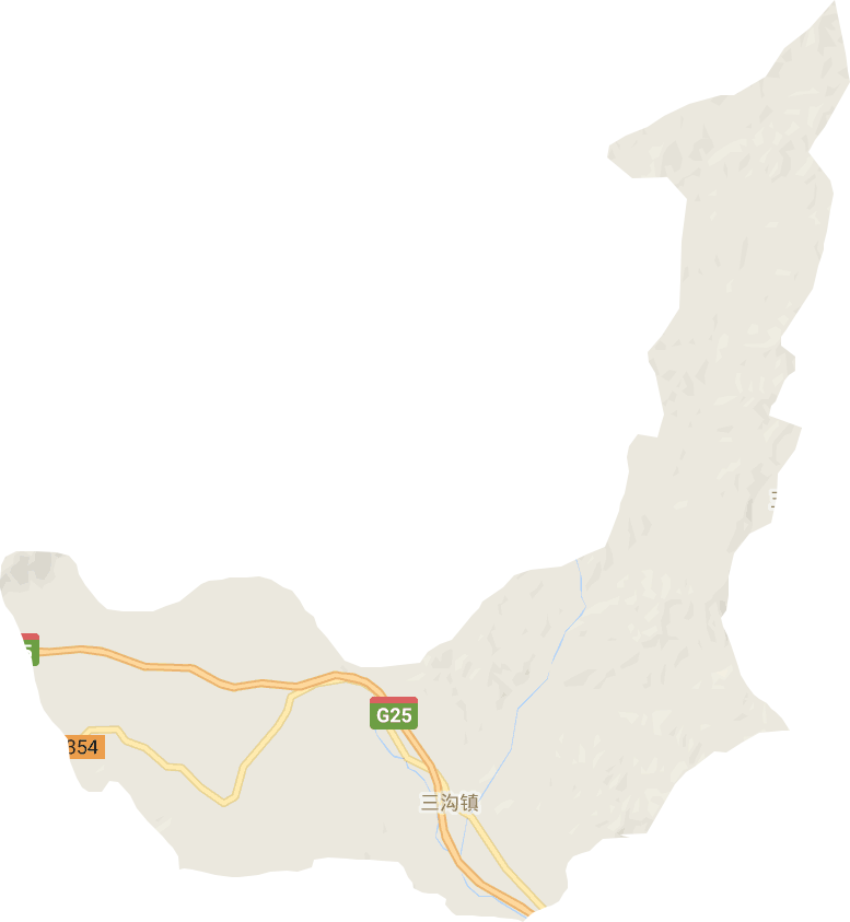 三沟镇电子地图