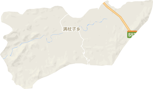 满杖子乡电子地图