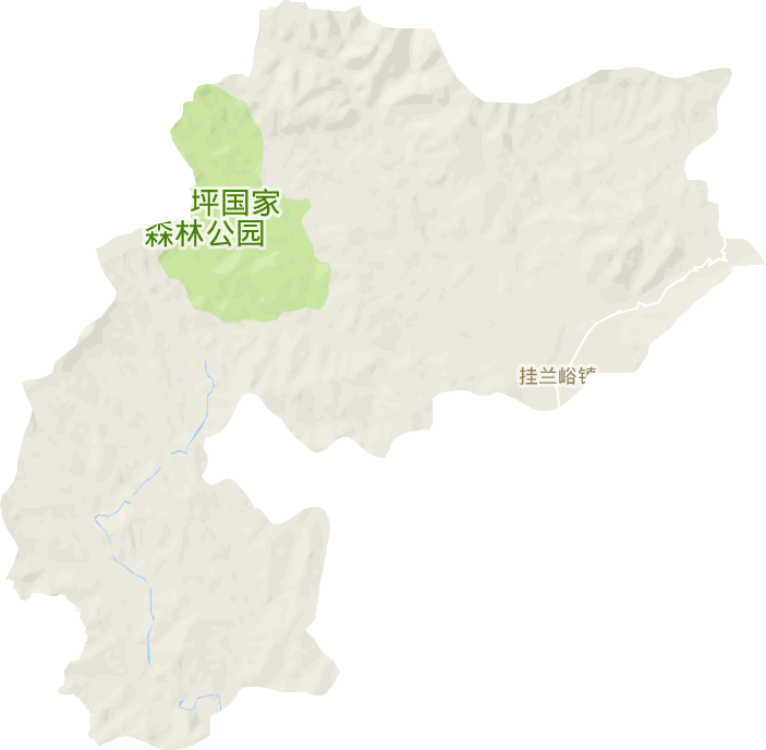 挂兰峪镇电子地图