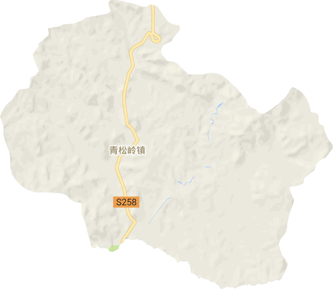 青松岭镇电子地图